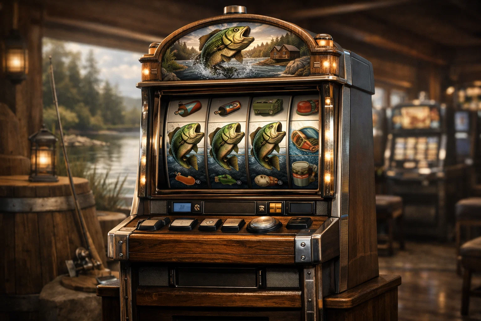 Big bass splash pokies fish symbols